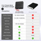 Uncaged Ergonomics 8-in-1 Power Bank – Wireless, Watch & Built-In Cable Charger (10,000 mAh)