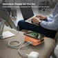 Uncaged Ergonomics 8-in-1 Power Bank – Wireless, Watch & Built-In Cable Charger (10,000 mAh)