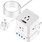 Power where you need it — 10ft long cable reaches far and wide.