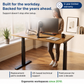 Rise Up Electric Standing Desk & Frame
