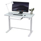 Rise Up Glass Electric Standing Desk