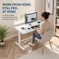 Rise Up Glass Electric Standing Desk