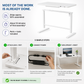 Rise Up Glass Electric Standing Desk