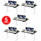 5-Pack Rise Up 60x30 Bamboo Electric Standing Desks - Scratch & Dent