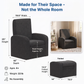 STASH 3-in-1 Kids Sofa Chair with Hidden Storage