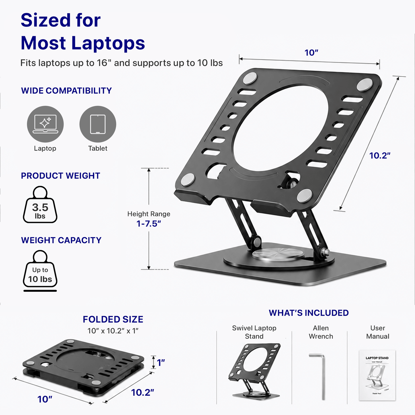 Swivel Laptop Stand 2.0