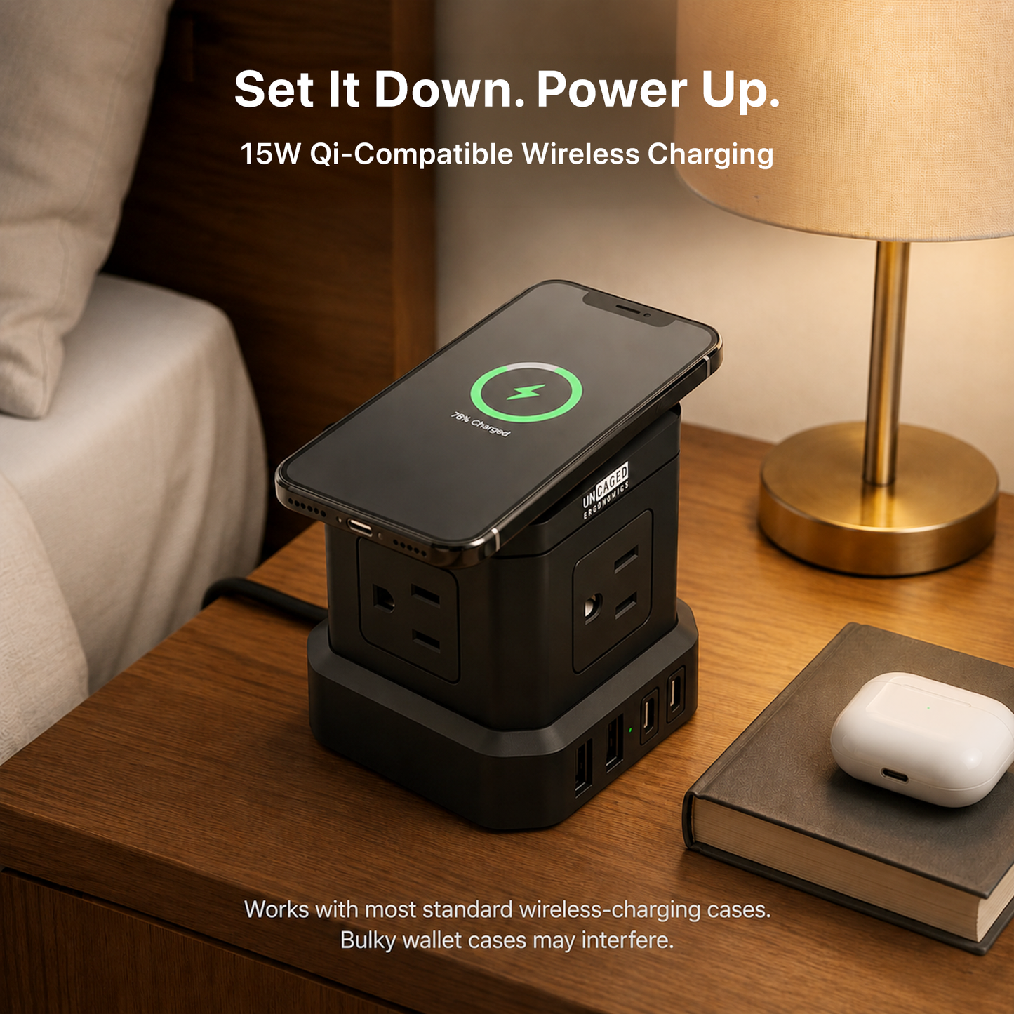 Wireless Cube Power Strip