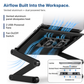 WorkEZ Cool - Complete Laptop + Mouse Workstation