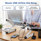 WorkEZ Cool - Complete Laptop + Mouse Workstation