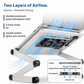 WorkEZ Executive - Wide Laptop Stand with Dual Fans & 3-Port USB Hub