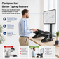 WorkEZ Adjustable Keyboard Stand