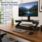 WorkEZ Adjustable Monitor Stand