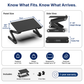 WorkEZ Professional Adjustable Laptop Stand & Lap Desk