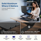 WorkEZ Professional Adjustable Laptop Stand & Lap Desk