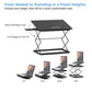 CD4 Ergonomic Laptop Stand and Standing Desk