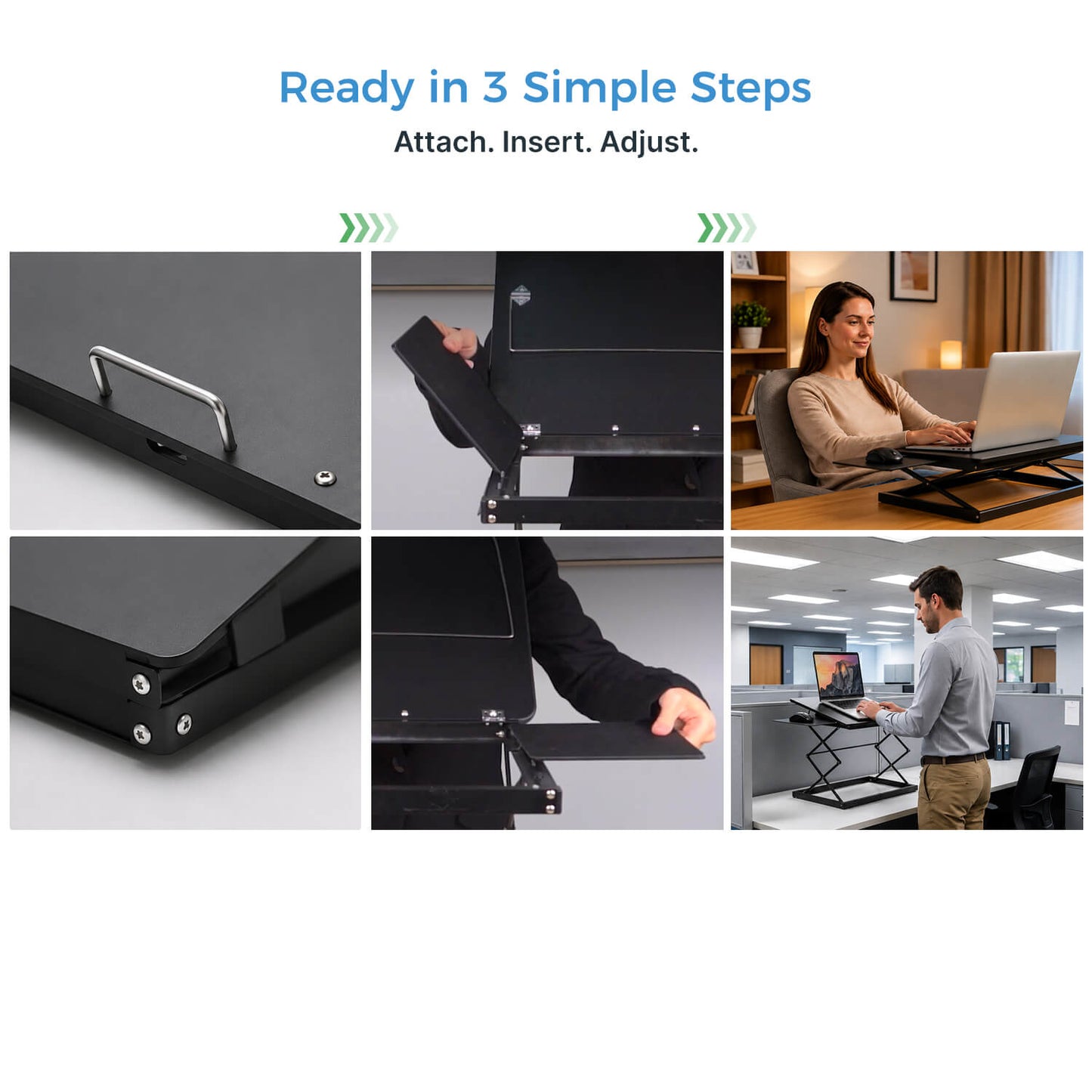 CD4 Ergonomic Laptop Stand and Standing Desk