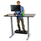 Ergonomic not flat Anti fatigue standing desk mat