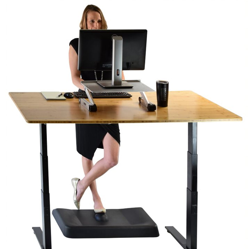 not flat anti fatigue mat for standing desks