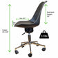 Ergonomic Office Task Chair Balance Chair for Active Sitting