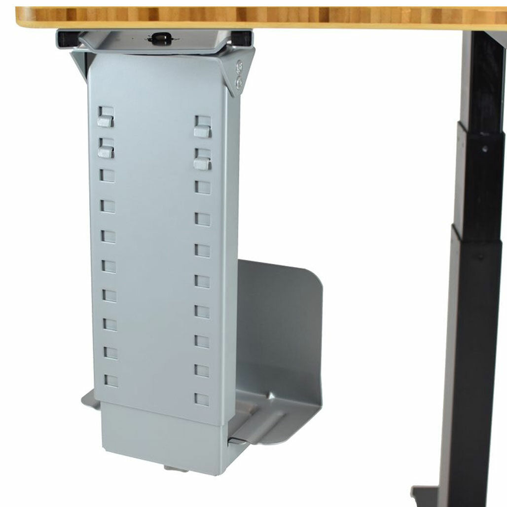 Height Adjustable Computer Tower Stand, ATX-Case CPU Holder Under