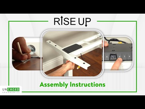 Rise Up Electric Standing Desk & Frame